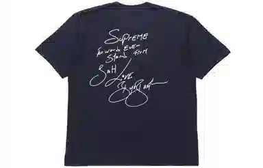 Supreme SS19 Buju Banton Tee Navy