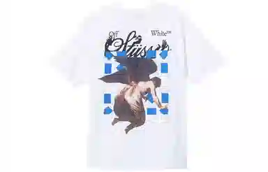 Stussy x OFF-WHITE Virgil Abloh World Tour Logo T