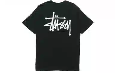 Stussy Classic Print T-Shirt Black