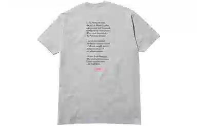 Supreme x Scarface Split Tee Heather Grey