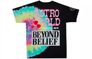 Travis Scott Cactus Jack Tie-Dye T-Shirt Black