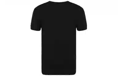 Versace V-Neck Logo T-Shirt Black