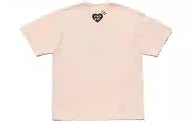 HUMAN MADE Logo Print T-Shirt Pink