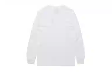 Thrasher Flame Print Long Sleeve Tee White