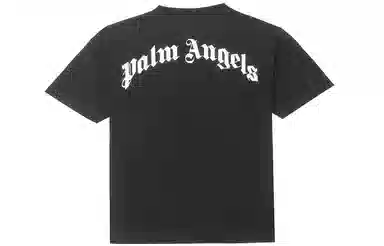 Palm Angels Crocodile Print T-Shirt Black