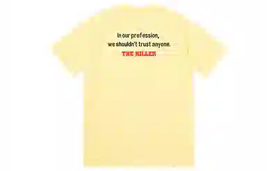 Supreme FW18 The Killer Trust Tee Pale Yellow T