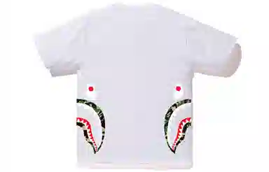 A BATHING APE ABC Side Shark Tee
