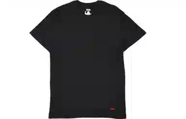 Supreme Hanes Tagless Tees Black
