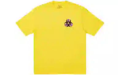 PALACEBIO HAZRD T-SHIRT YELLOW LogoT