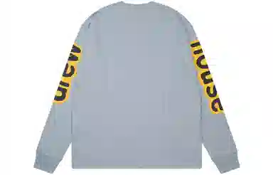 Drew House logo ls Hug Tee Heather Grey T