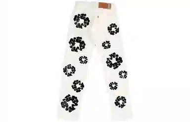 Denim Tears Floral Straight Jeans