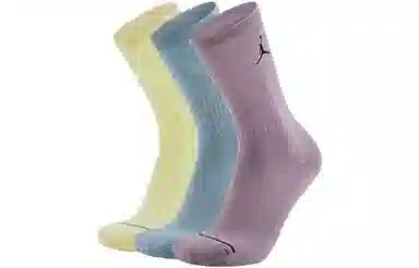 Jordan Everyday Max Crew Socks 3-Pack Pastel