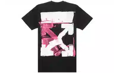 OFF-WHITE FW21 Fushi Logo Tee Black