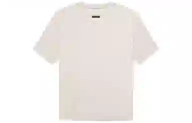 Fear of God Baseball Tee Cream Heather Navy LogoT