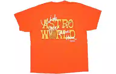 Travis Scott Cactus Jack Houston Exclusive Orange Tee