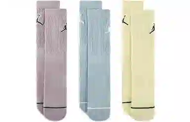 Jordan Everyday Max Crew Socks 3-Pack Pastel