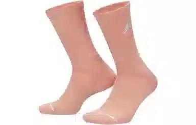 Jordan Socks Pink/White/Beige
