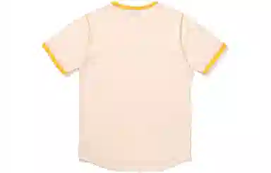 Drew House logo Cherub Ss Ringer Tee CreamGolden Yellow SS22 T