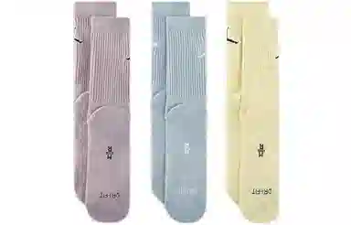 Jordan Everyday Max Crew Socks 3-Pack Pastel