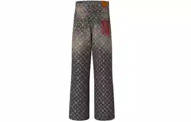 Louis Vuitton FW22 Logo Jeans