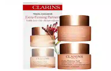 娇韵诗 焕颜紧致弹簧日晚霜护肤套装 保湿