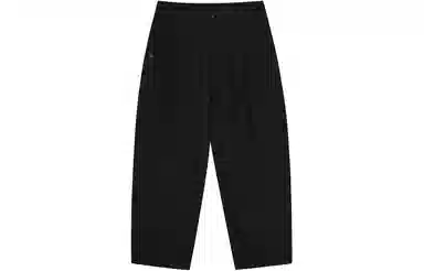 速写 纯色宽松八分休闲裤 男女同款