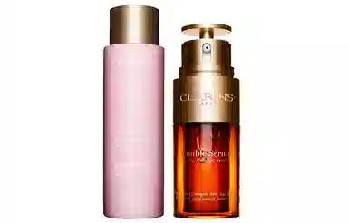 娇韵诗 双萃焕活精华水护肤套装 保湿 水乳两件套