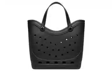 Balenciaga Crocs Tote Bag Black