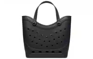 Balenciaga Crocs Tote Bag Black