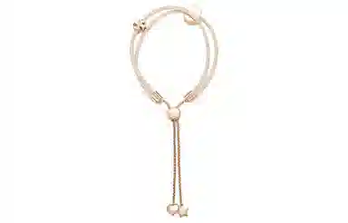 Tory Burch TB Logo Bracelet Ivory