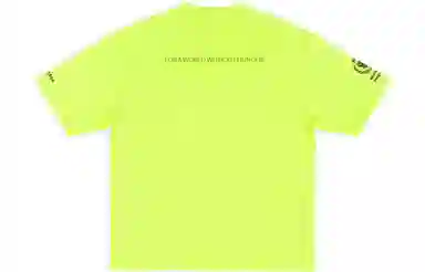 Balenciaga x WFP FW22 Logo T-Shirt Fluorescent Green