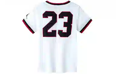 Jordan Logo V-Neck T-Shirt White