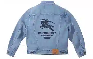 Supreme x Burberry Denim Trucker Jacket