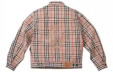 Supreme x Burberry Denim Trucker Jacket