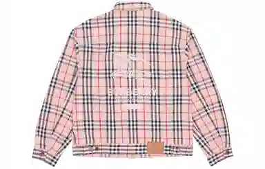 Supreme x Burberry Denim Trucker Jacket