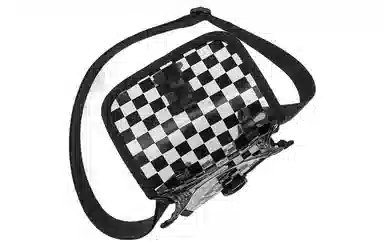 Vans Translucent Checkerboard Crossbody Bag