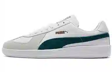 PUMA Army Trainer White Green