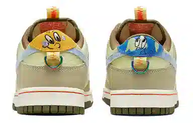 Nike Dunk Low Retro "Cartoon" Brown
