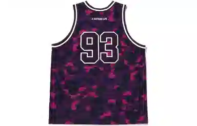 BAPE SS22 Camo Basketball Vest