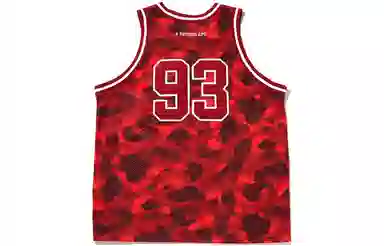 BAPE SS22 Camo Basketball Vest