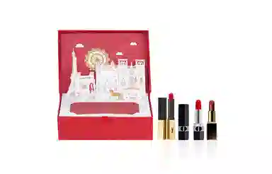 阿玛尼 口红组合礼盒套装 滋润不易脱