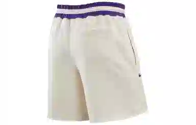 Nike Lakers Logo Basketball Shorts White