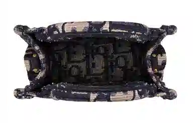 Dior Book Tote Mini Blue