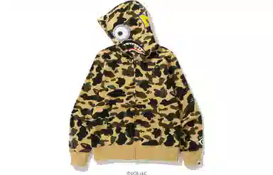 A BATHING APE x MINIONS Shark Hoodie