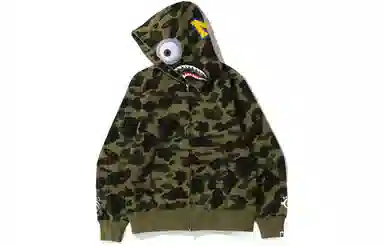 A BATHING APE x MINIONS Shark Hoodie