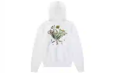 Champion US Life Logo Zip Floral Sweatshirt