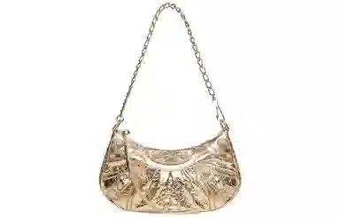 Balenciaga Le Cagole Mini Light Gold