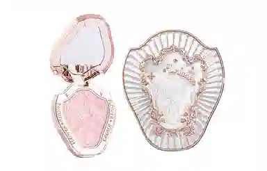 Flower Knows Unicorn Embossed Blush