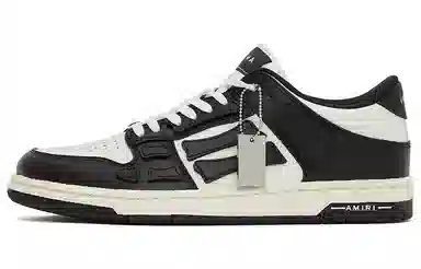 AMIRI Bone Runner Black White