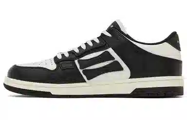 AMIRI Bone Runner Black White